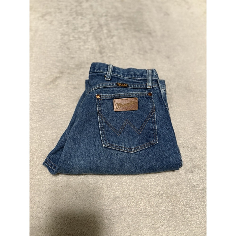 Vintage Wrangler 13MWZPW Cowboy Cut Original Fit Jeans 33x34 Made In USA 90s